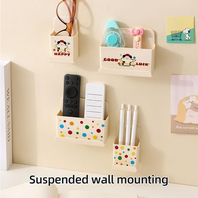 240 Pieces Wall Mounted Remote Control Storage Box - Large Sizes
