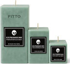 96 Pieces Scented Assorted Square Candles (3pcs Home Decor Aromatherapy Candles for Relaxation – Office – Bedroom)