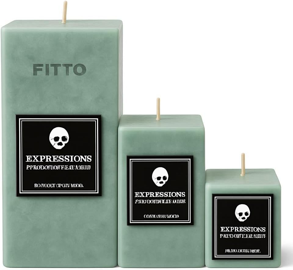 96 Pieces Scented Assorted Square Candles (3pcs Home Decor Aromatherapy Candles for Relaxation – Office – Bedroom)