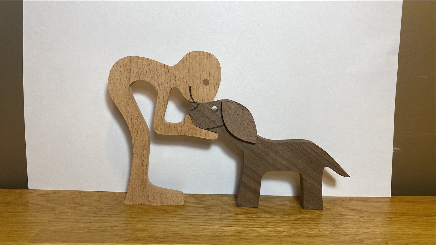 Eco-Friendly Wooden Animal Figurines - Sustainable Home Decor