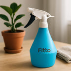 96 Pieces Blue Plastic Spray Bottles (500ml with Trigger Mechanism for Fine Mist Dispensing)