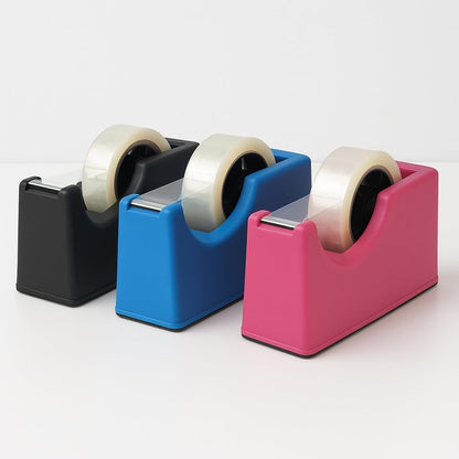 Tape Dispenser 1 PC 150MM X 60MM X 76MM, Assorted Colors, Office and Home Use