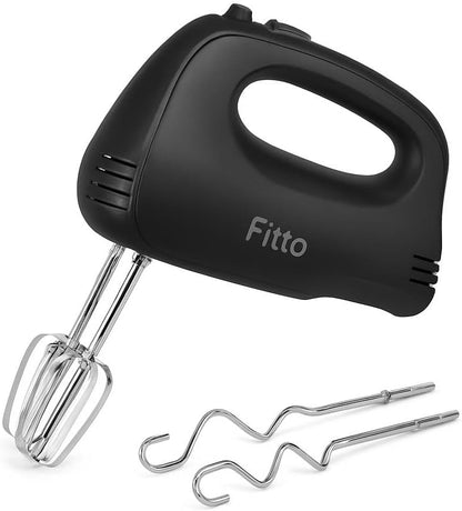 Electric Hand Beater for Mixing Cake Batters, Frostings, and Atta