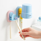 120 Pieces Suction Cup Toothbrush holders (Space-Saving Design – Blue)