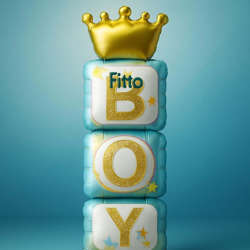 It's a Boy Foil Balloon 36 Inch Blue, Birthday Party Decoration