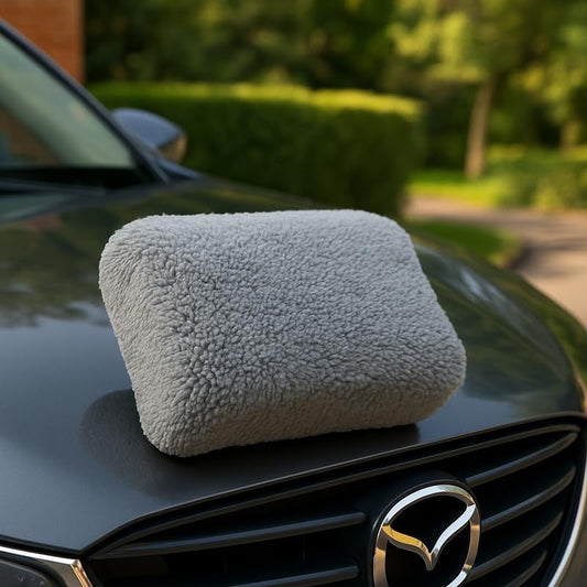 Car Washing Sponge 20x13x6cm, Soft Foam for Auto Detailing, Cleaning, and Polishing