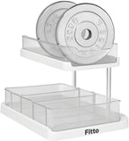 72 Pieces Multi-Tier Sink Storage Racks (White – Durable PET – PP & Stainless Steel – 36cm x 25.1cm x 26cm)