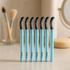 120 Pieces Eyelash Comb 6-Pack Blue - Mascara Combs for Clump Removal & Lash Separation (Reusable Lash Comb for False and Natural Lashes)