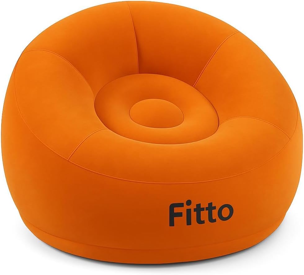 60 Pieces Inflatable Sofas for Living Room (Bedroom – Office – Balcony - 110x110x85cm – Assorted Colors)