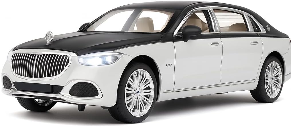 60 Pieces Rolls-Royce Model Car Alloy Diecast 1:32 Scales (White - Luxury Collectible Toy Car – Perfect for Display & Gift – Detailed Interior & Exterior – High-Quality Build – Ideal for Car Enthusiasts)