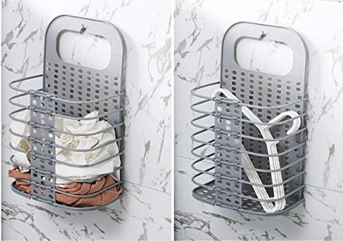 96 Pieces Hanging Laundry Baskets (Foldable Laundry Hamper with Handles – Durable Eco-Friendly PP Material – Space-Saving Design for Home Storage)