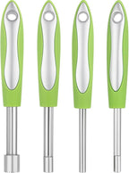 96 Pieces Corer and Pitter Set - Professional Fruit Coring Tool and Cherry Pitters (Easy to Use Kitchen Gadget for Apples – Pears – Cherries – and More)