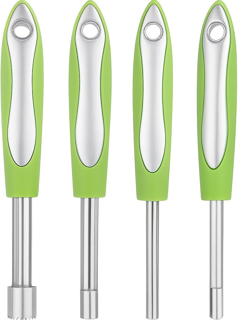 96 Pieces Corer and Pitter Set - Professional Fruit Coring Tool and Cherry Pitters (Easy to Use Kitchen Gadget for Apples – Pears – Cherries – and More)