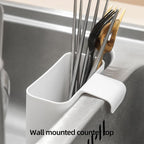 144 Pieces Long Water Sink Drain Baskets (Easy Drain Design – White)