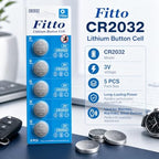 96 Pieces Lithium Button Cell Batteries (3V – 5-Pack Coin Cells for Watches – Key Fobs – Calculators and Small Electronic Devices)