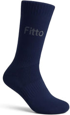 96 Pieces Anti-Slip Navy Blue Football Socks for Kids - Comfortable & Durable Sports Socks