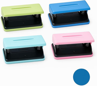 1 Piece Green Hole Punch for Office and School Use