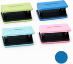 96 Pieces Hole Punches (Sky Blue - Office Stationery Tool)