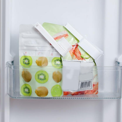 Large Size Sealing Clip with Cover – Double Groove Design – White