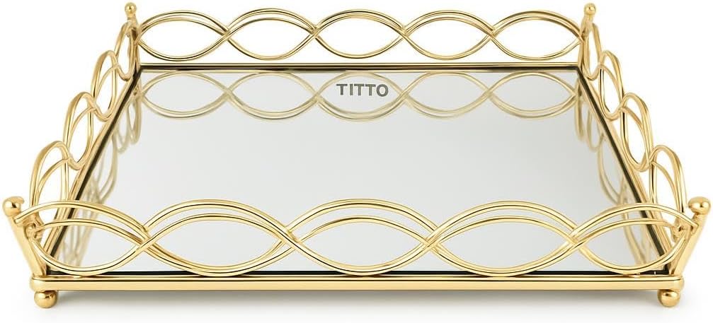 60 Pieces Contemporary Serving Trays (24x35cm | Modern Home Decor – Serving Platter)