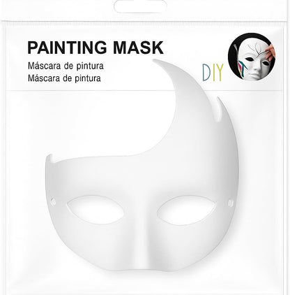 Painting Mask 20.5cm x 16.5cm White for Art Projects and Crafts