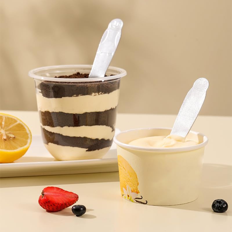 144 Pieces Ice Cream Scoops (Penguin Design – Silver – Pure Aluminum – 2 Pack)