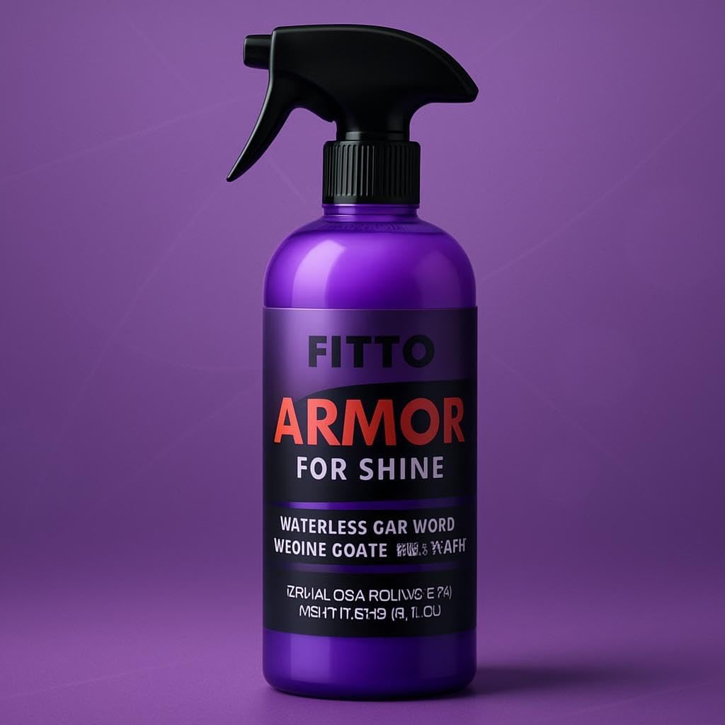 96 Pieces Automotive Armors for Shine (Waterless Car Wash – Ceramic Coat & Wax Spray for a Streak-Free Finish – 236ml Car Polish for Shine & Protection)