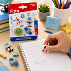 144 Pieces Fun Space Eraser Sets (5-Piece Assorted Rocket – Astronaut – Alien – UFO and Satellite Pencil Erasers)