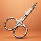 120 Pieces Stainless Steel Scissors with Curved Sharp Edge Blades for Precise Eyebrow Shaping (Professional Eyebrow Trimming Tool – Durable and Easy to Use – Perfect for Eyebrow – Nose – and Facial Hair Care)