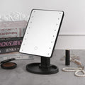 72 Pieces Vanity Mirrors with Lights (Hollywood Makeup Mirror with 9 LED Bulbs – 3 Colors Dimmable Light – 360° Rotation – White - Perfect for Beauty and Grooming)