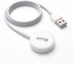 96 Pieces Magnetic Fast Wireless Chargers with 1m USB Cable for Watches