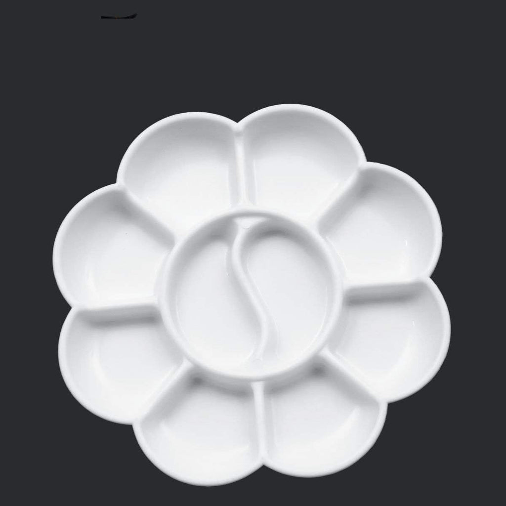 240 Pieces Painting Plates (145mm x 145mm White – 1 PC – Ideal for Art Projects and Crafts)