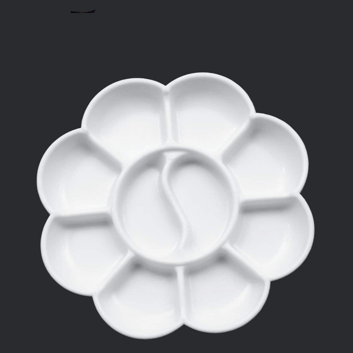 240 Pieces Painting Plates (145mm x 145mm White – 1 PC – Ideal for Art Projects and Crafts)