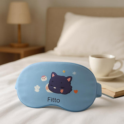 Night Blindfold Mask - Breathable and Soft for Comfortable Sleep, Blue