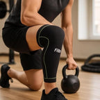 120 Pieces 3D Knitted Knee Braces for Men - Ultimate Support for Gym (Workout & Pain Relief)