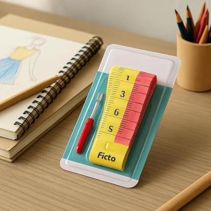 Measuring Tape & Stitch Remover Sewing Set - Tailor Tape Measure & Seam Ripper Tool for Sewing, Dressmaking, Alterations