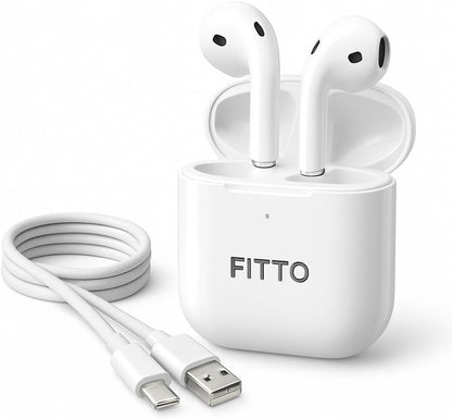 Wireless Stereo Earbuds Type-C Charging Bluetooth Earphones