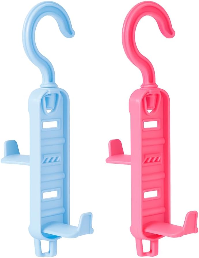144 Pieces 360 degree rotatable Multi-Functional Bag Hanger - Pack of 2s
