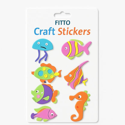 Ocean Series Craft Stickers 17.7x11.2cm
