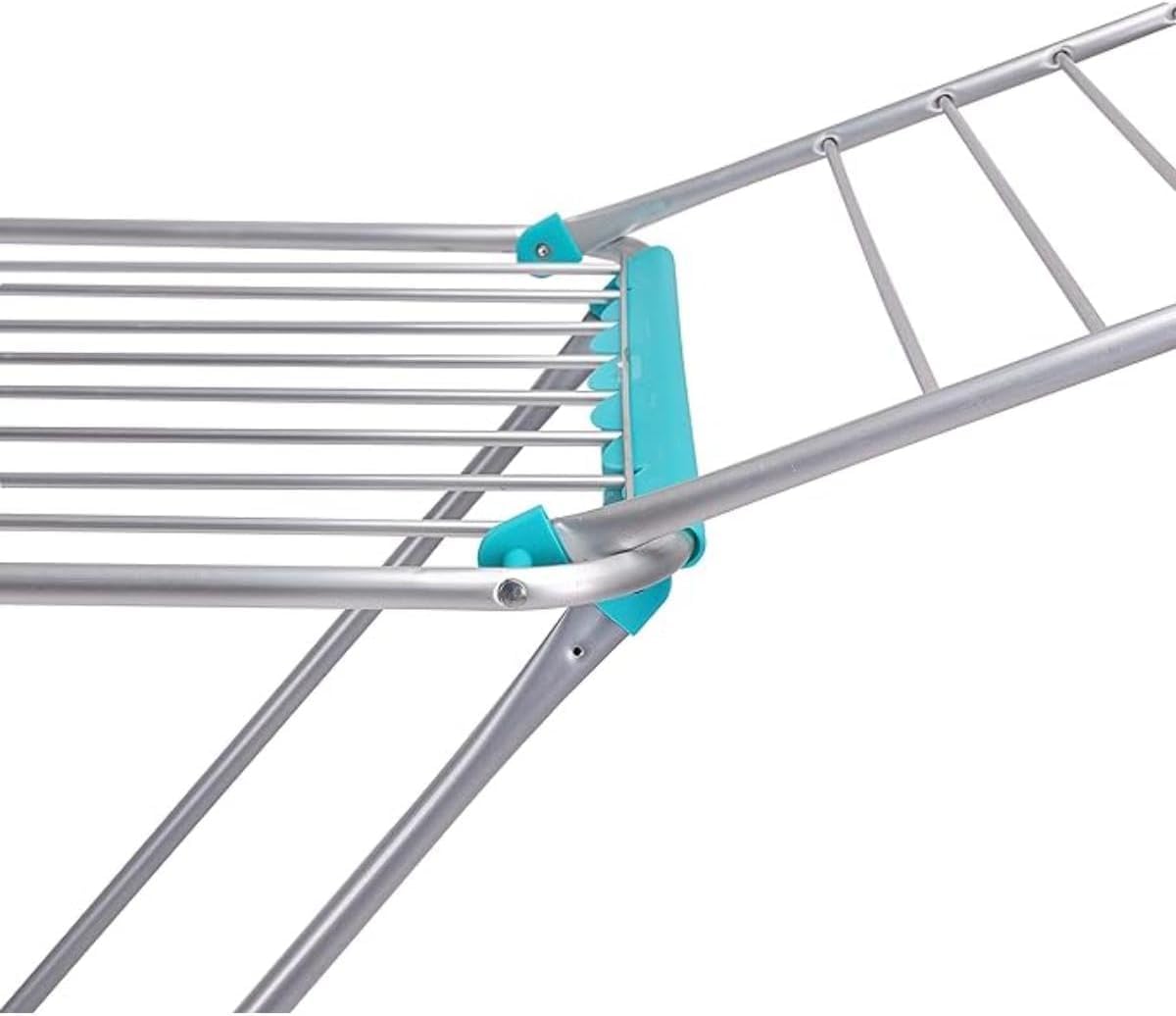 48 Pieces Large Folding Clothes Dryers (Durable Metal Drying Rack for Indoor & Outdoor Use – Ample Drying Space – Multifunctional Air Dryer – Space-Saving – Available in Vibrant Colors)