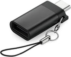 96 Pieces Type C to USB OTG Adapters for Mobile (Black)