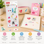 144 Pieces Medical Theme Craft Stickers (32-Piece Self-Adhesive Doctor and Hospital Sticker Sheet for Journals – Cards and DIY Projects)