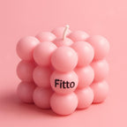 120 Pieces Pink Bubble Candles (5x6x5.3cm for Home Décor – Gifts & Relaxation – Trendy Decorative Candle Amazon.ae)