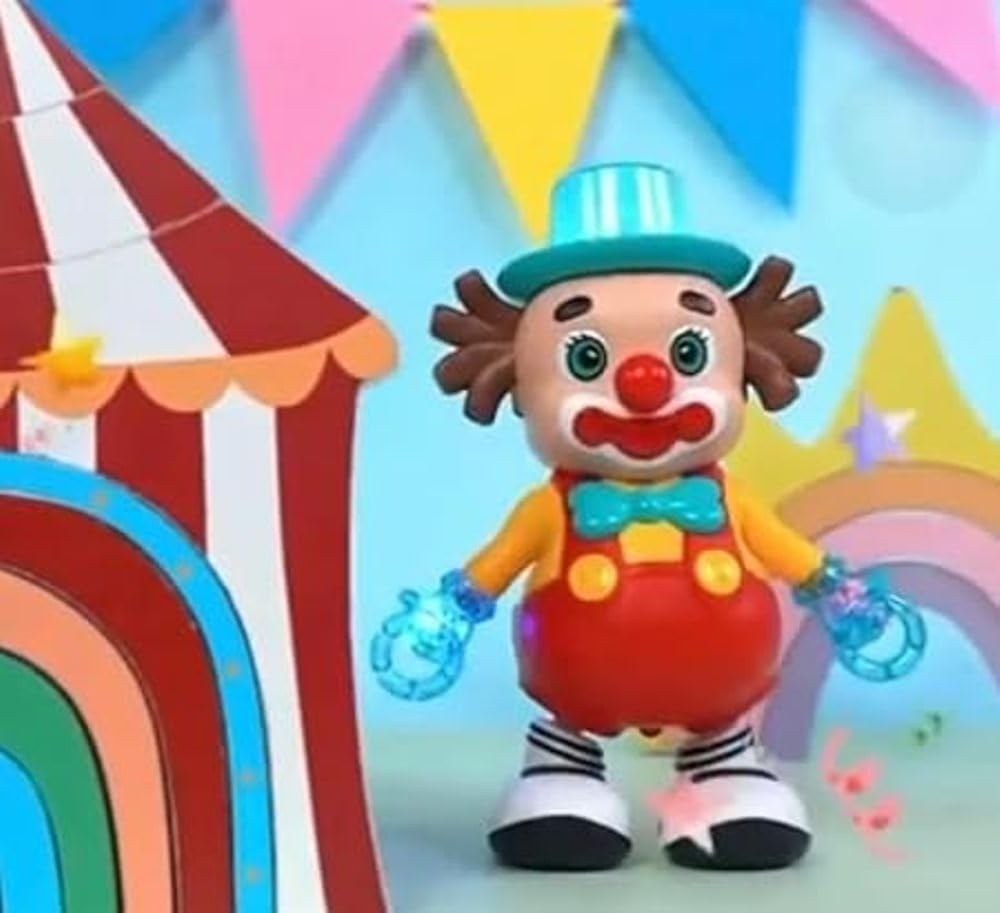 96 Pieces Clown/Joker Performers (Flashing Lights – Sound – Entertaining Toy)