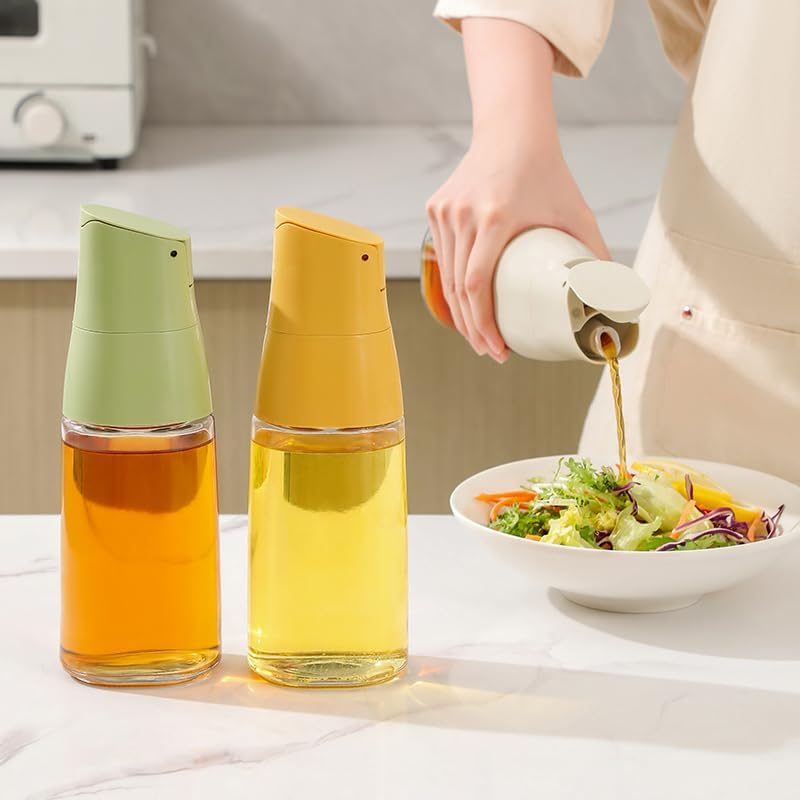 96 Pieces Automatic Opening and Closing Oil Dispensers (Easy Pour Design – 500 ml)