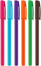 120 Pieces 6 Pieces (0.7cm Ballpoint Pens – 14.5cm – Assorted Colors)