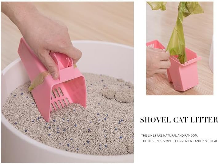 96 Pieces Pet Litter Scoops (Assorted Colors)