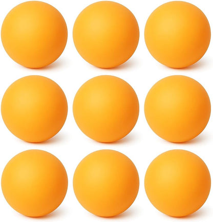 Table Tennis Balls 10PCS/Card – White & Orange Indoor Outdoor Ping Pong Balls, Sport & Recreational Game Accessories