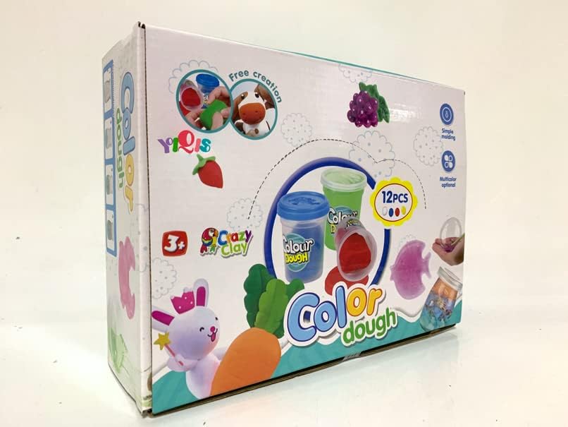 96 Pieces Mix Slime Toy - Complete Slime-Making Kits for Kids (12pcs – Random Color)