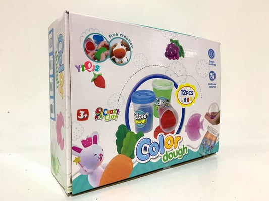 Mix Slime Toy - Complete Slime-Making Kit for Kids, 12pcs, Random Color